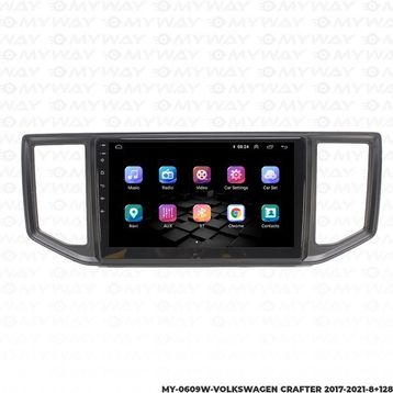 Myway VW Crafter 4 GB Ram Android Multimedya Carplay Navigasyon Ekran