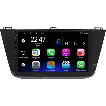Myway VW Tiguan Android 12 Multimedya Kablosuz Carplay Navigasyon Ekran