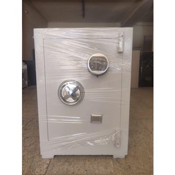 MyWondry Depreme Dayanıklı 65 cm Beyaz 7035 Şifreli Çelik Para Kasası