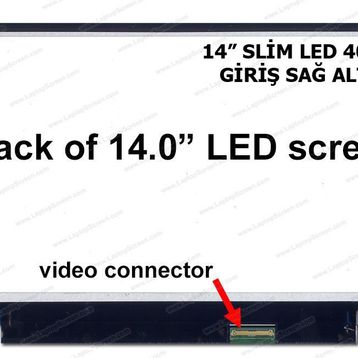 N140BGE-L42 Notebook 14 Uyumlu LCD Ekran