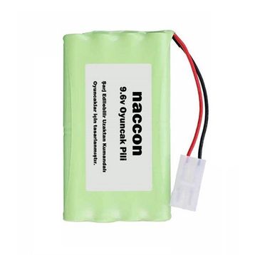Naccon 9.6 V 1100 Mah Tamiya Soketli Şarjlı Oyuncak AA Kalem Pil