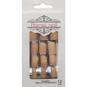 Nail 12'li Mat Nude Takma Tırnak