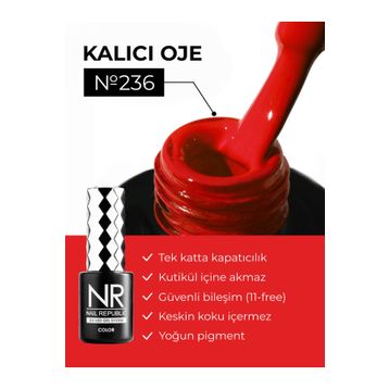 Nail Republic 236 10 ml Kalıcı Oje