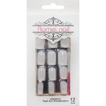 Nail Takma Tırnak 12'li - French Beyaz