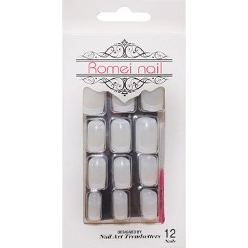 Nail Takma Tırnak 12'li - French Beyaz