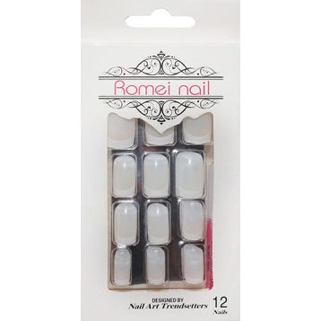 Nail Takma Tırnak 12'li - French Beyaz