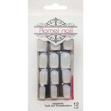 Nail Takma Tırnak 12'li - French Beyaz
