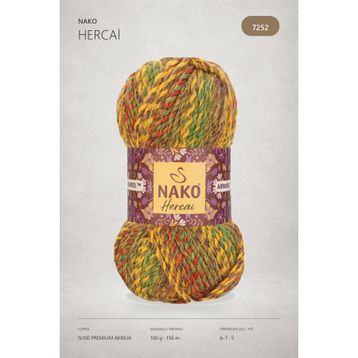 Nako 07252 Hercai Ebruli El Örgü İpi
