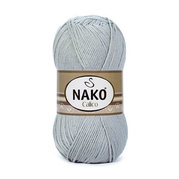 Nako 10255 100 gr Calico El Örgü İpi