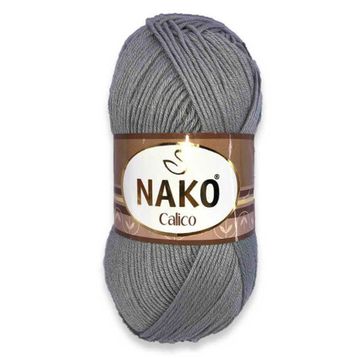 Nako 10255 100 gr Calico El Örgü İpi