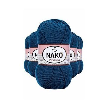 Nako 10328 Pırlanta Amigurumi 5 Adet Petrol Mavi El Örgü İpi Yünü