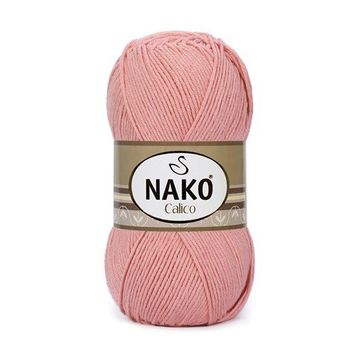 Nako 11452 100 gr Calico El Örgü İpi