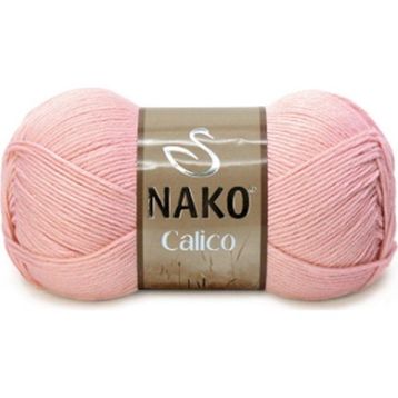 Nako 11452 100 gr Calico El Örgü İpi
