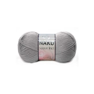 Nako 11538 Gri 100 grSüper İnci El Örgü İpi