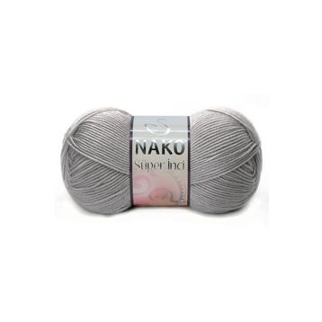 Nako 11538 Gri 100 grSüper İnci El Örgü İpi