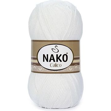 Nako 208 100 gr Calico El Örgü İpi