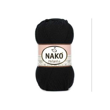 Nako 217 Siyah 5 Adet Pırlanta Amigurumi El Örgü İpi Yünü