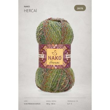 Nako 28178 Hercai Ebruli El Örgü İpi
