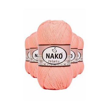 Nako 3148 5 Adet Somon Pırlanta Amigurumi El Örgü İpi Yünü
