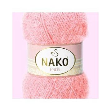 Nako 3294 Pembe Paris El Örgü İpi Yünü