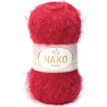 Nako 3641 Paris Karmen Kırmızı El Örgü İpi