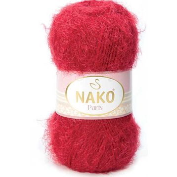Nako 3641 Paris Karmen Kırmızı El Örgü İpi