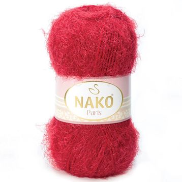 Nako 3641 Paris Karmen Kırmızı El Örgü İpi