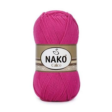 Nako 4569 100 gr Calico El Örgü İpi