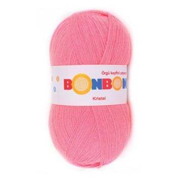 Nako 98239 Gül Pembe Bonbon Kristal 100 gr El Örgü İpi