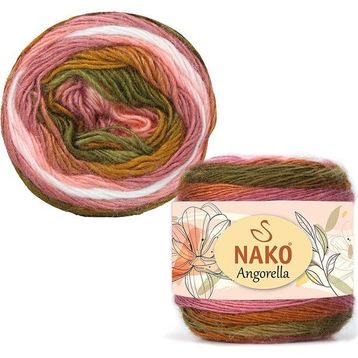Nako Angorella 87528 Renkli Akrilik İp