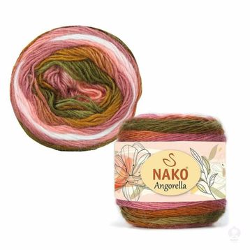 Nako Angorella 87528 Renkli Akrilik İp