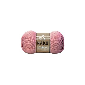 Nako Calico 11924 Gül El Örgü İpi