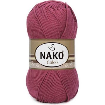 Nako Calico 11924 Gül El Örgü İpi