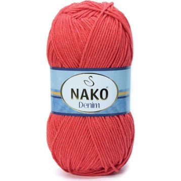 Nako Denim 11583 Nar Çiceği El Örgü İpi