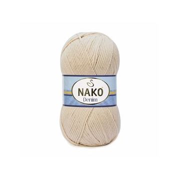 Nako Denim 11585 Bej El Örgü İpi