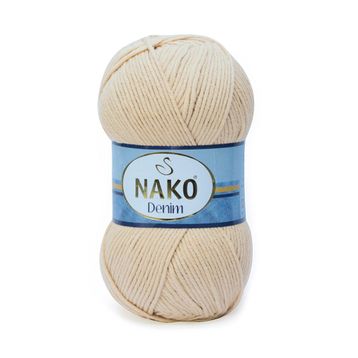Nako Denim 11585 Bej El Örgü İpi