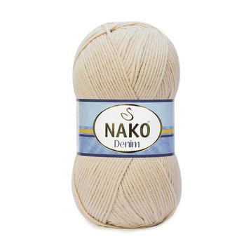 Nako Denim 11585 Bej El Örgü İpi