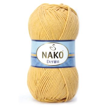 Nako Denim 11586 Hardal El Örgü İpi