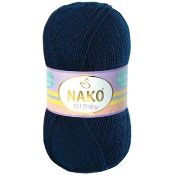 Nako Elit Baby 10094 Lacivert El Örgü İpi