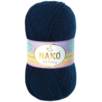 Nako Elit Baby 10094 Lacivert El Örgü İpi