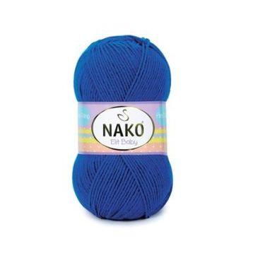 Nako Elit Baby 10346 Royal Mavi El Örgü İpi