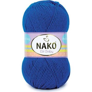Nako Elit Baby 10346 Royal Mavi El Örgü İpi