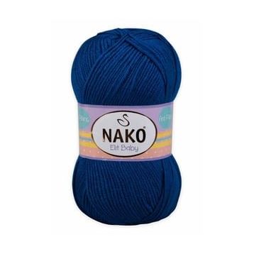 Nako Elit Baby 10346 Royal Mavi El Örgü İpi