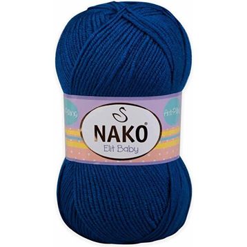 Nako Elit Baby 10346 Royal Mavi El Örgü İpi