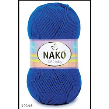 Nako Elit Baby 10346 Royal Mavi El Örgü İpi