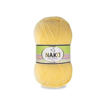 Nako Lüks Minnoş 215 Saman Sarı El Örgü İpi