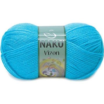Nako No: 235 Vizon Premium Akrilik 5 Adet Nazar Boncuğu El Örgü İpi Yünü