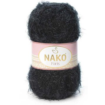 Nako Paris 217 Black El Örgü İpi