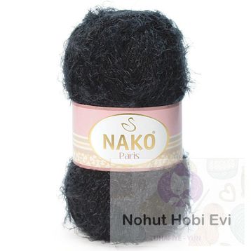 Nako Paris 217 Black El Örgü İpi