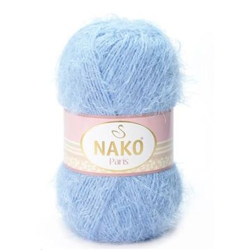 Nako Paris 4129 Mavi El Örgü İpi